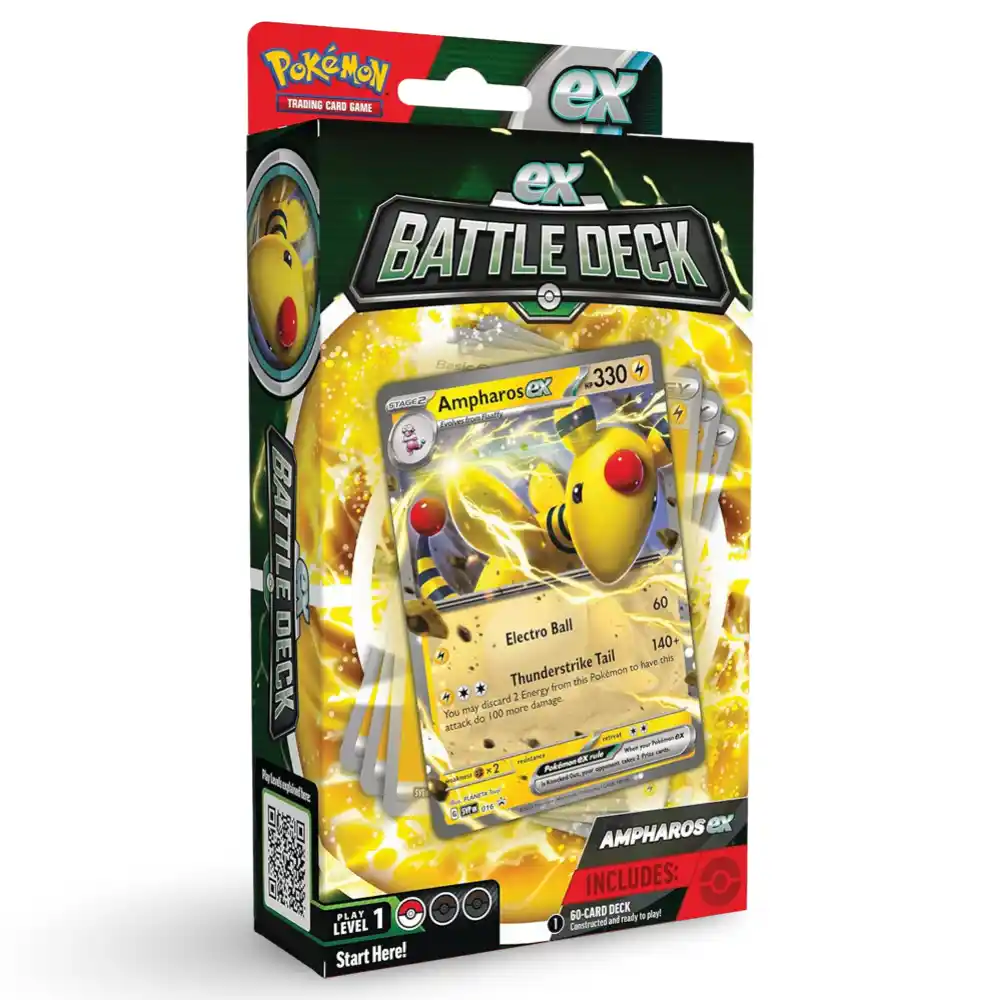 Pokemon ex Battle Deck - Ampharos ex / Lucario ex - Image 4