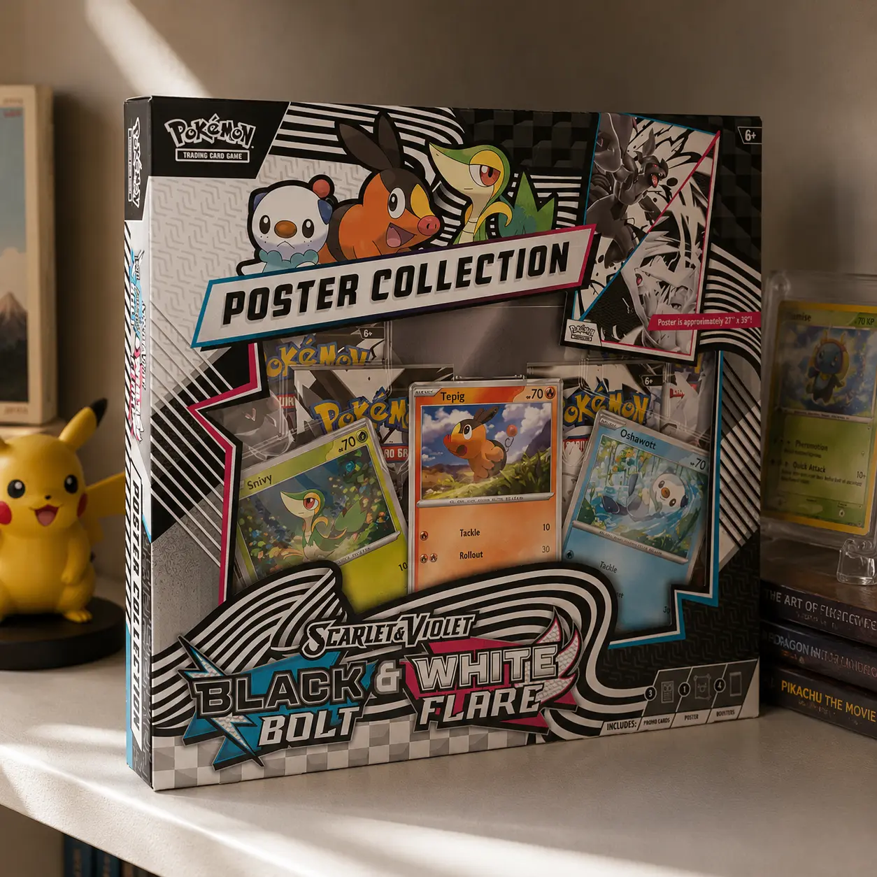 Pokemon Black Bolt & White Flare Unova Poster Collection (SV 10.5) - Image 3