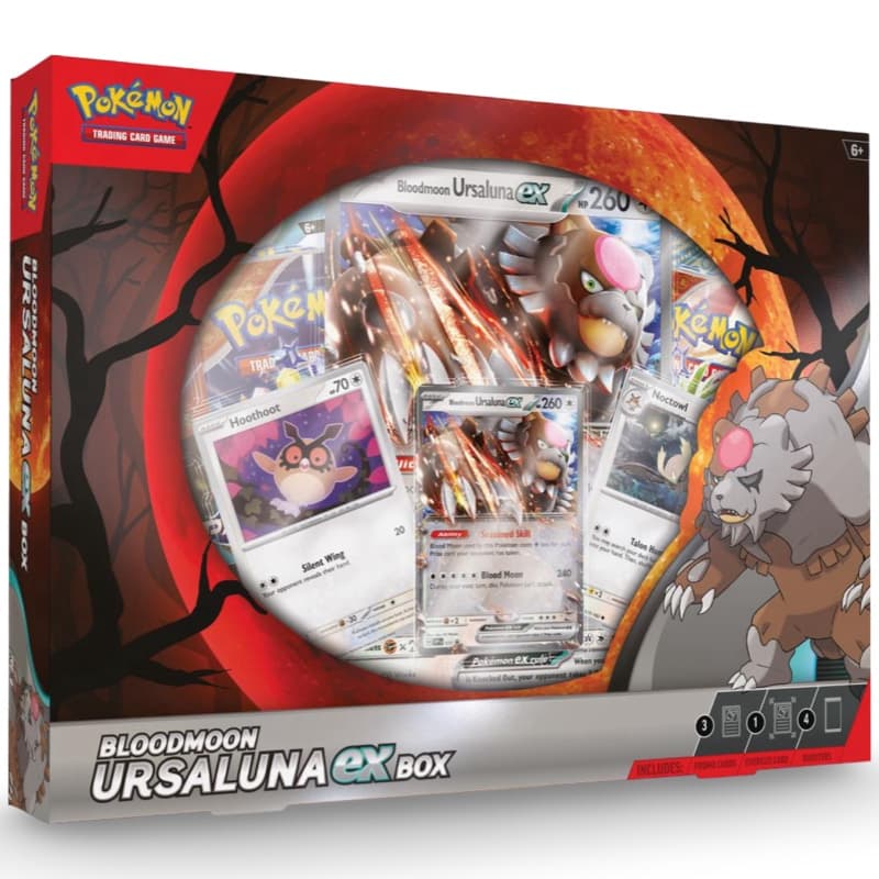 Pokemon Bloodmoon Ursaluna ex Box