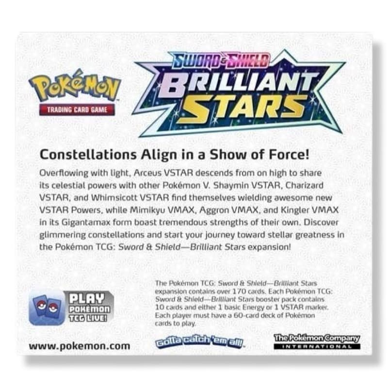 Pokemon Brilliant Stars - Booster Display - Image 3