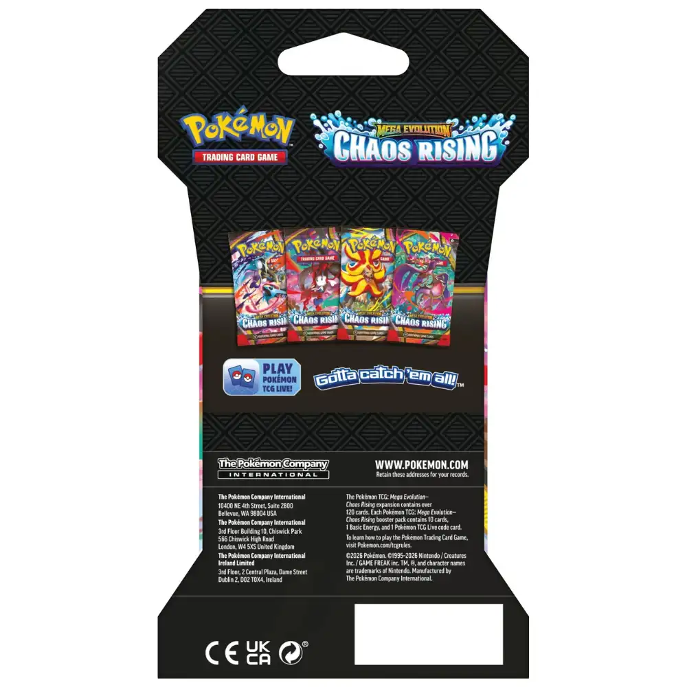 Pokemon Chaos Rising - Sleeved Booster - Image 10