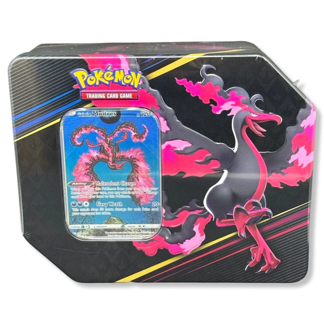 Crown Zenith 7" Tin: Galarian Articuno/ Galarian Moltres/ Galarian Zapdos - Image 4