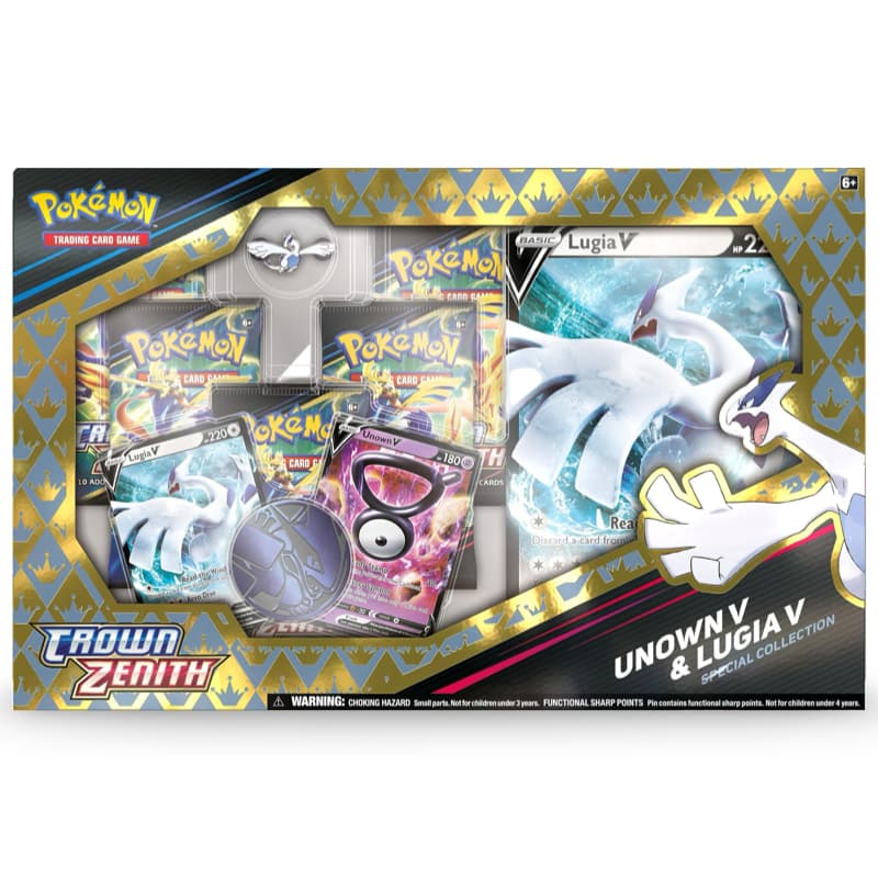 Pokemon Crown Zenith Unknown V & Lugia V Special Collection - Image 4