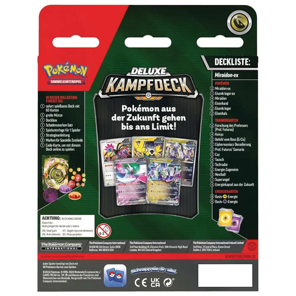 Pokemon Deluxe Battle Deck - Koraidon ex / Miraidon ex (DE) - Image 7