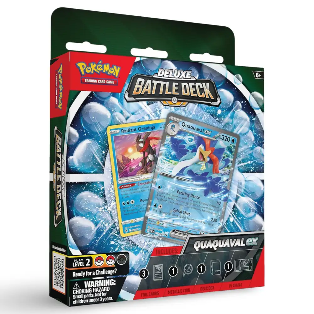 Pokemon Deluxe Battle Deck - Meowscarada ex / Quaquaval ex - Image 4