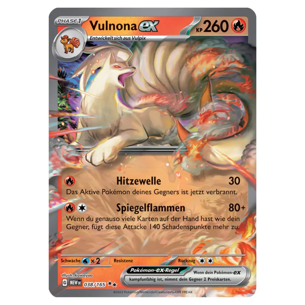 Pokemon Deluxe Battle Deck - Zapdos ex / Vulnona ex (DE) - Image 6