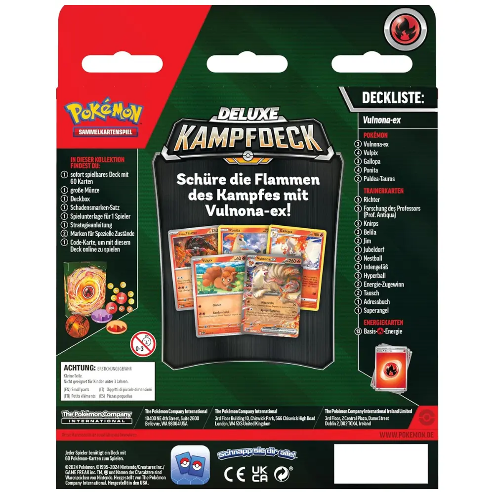 Pokemon Deluxe Battle Deck - Zapdos ex / Vulnona ex (DE) - Image 7