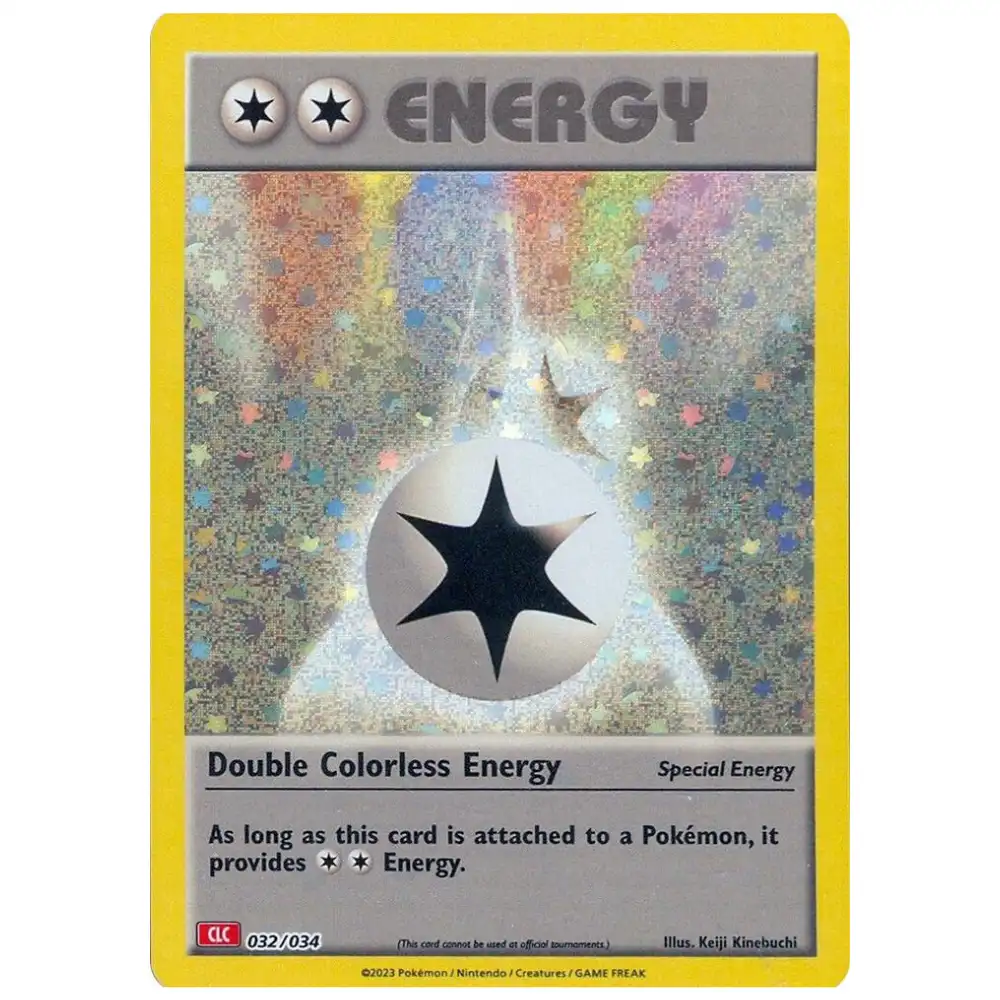 Doppel Farblos Energie - 032/034 - Trading Card Game Classic (CL)