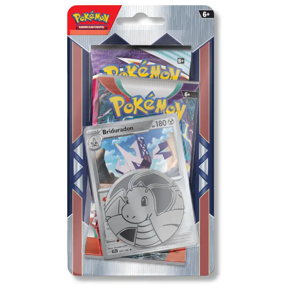 Pokemon Enhanced 2-Pack Blister - Briduradon (DE)