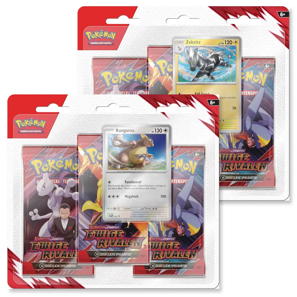 Pokemon Ewige Rivalen: 3-Pack Blister (DE)