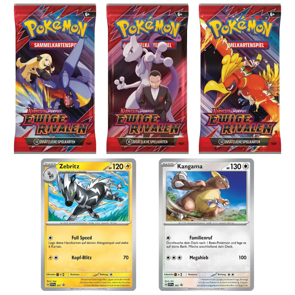 Pokemon Ewige Rivalen: 3-Pack Blister (DE) - Image 4