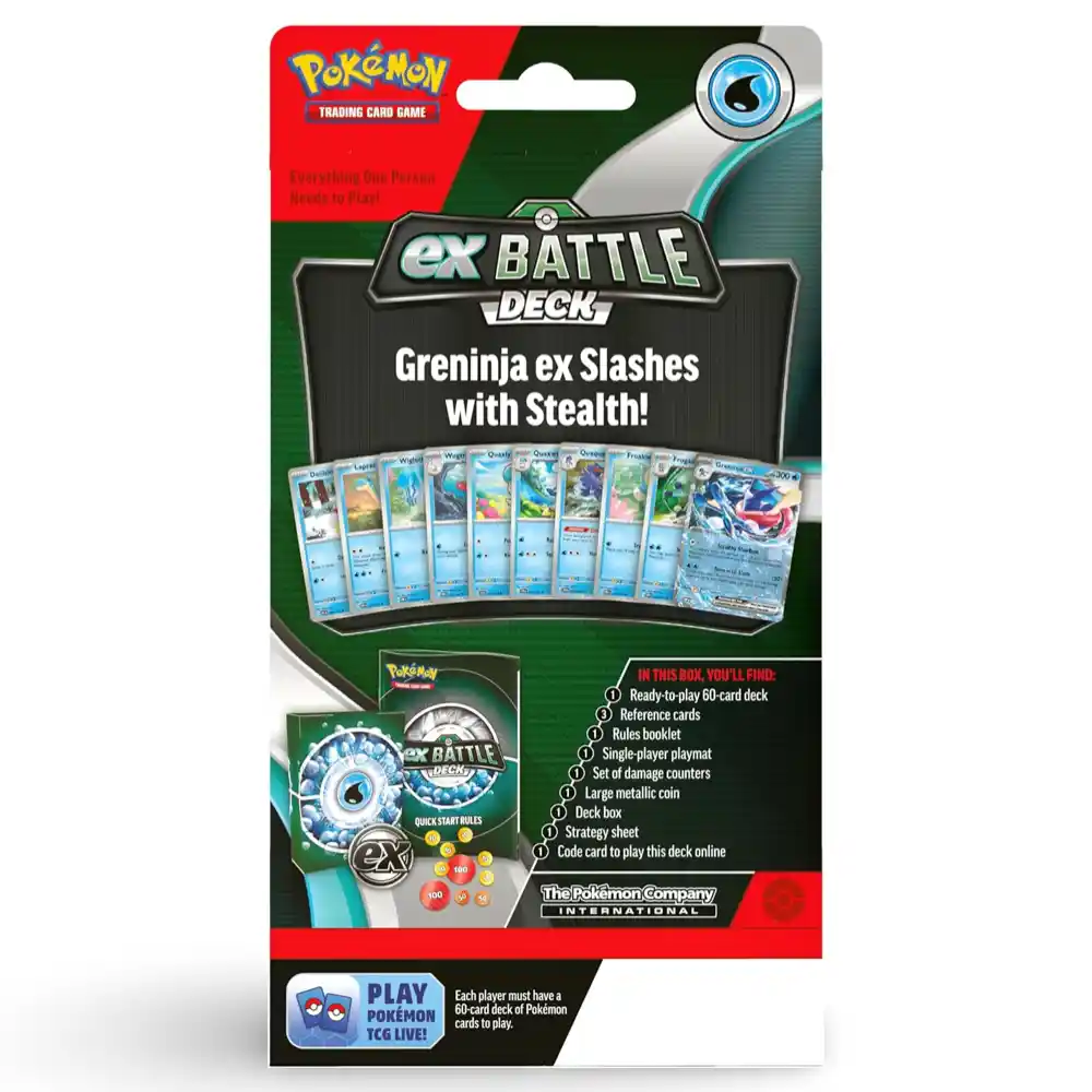 Pokemon ex Battle Deck - Greninja ex / Kangaskhan ex - Image 3