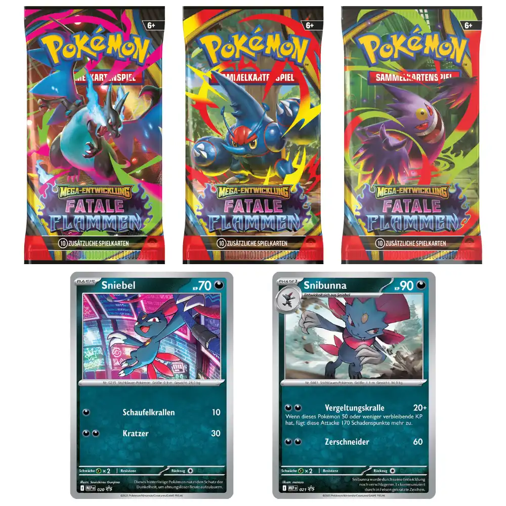 Pokemon Fatale Flammen: 3-Pack Blister (DE) - Image 4