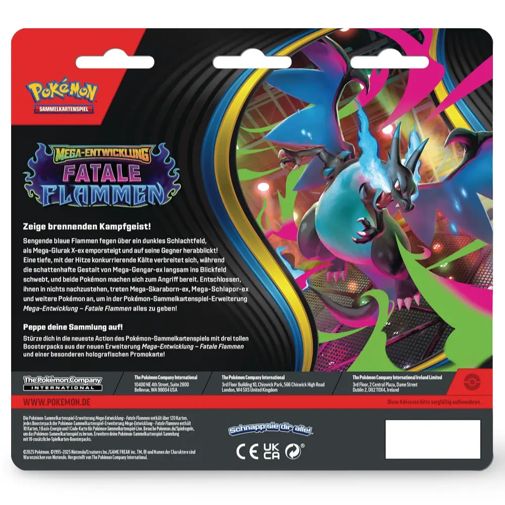 Pokemon Fatale Flammen: 3-Pack Blister (DE) - Image 5
