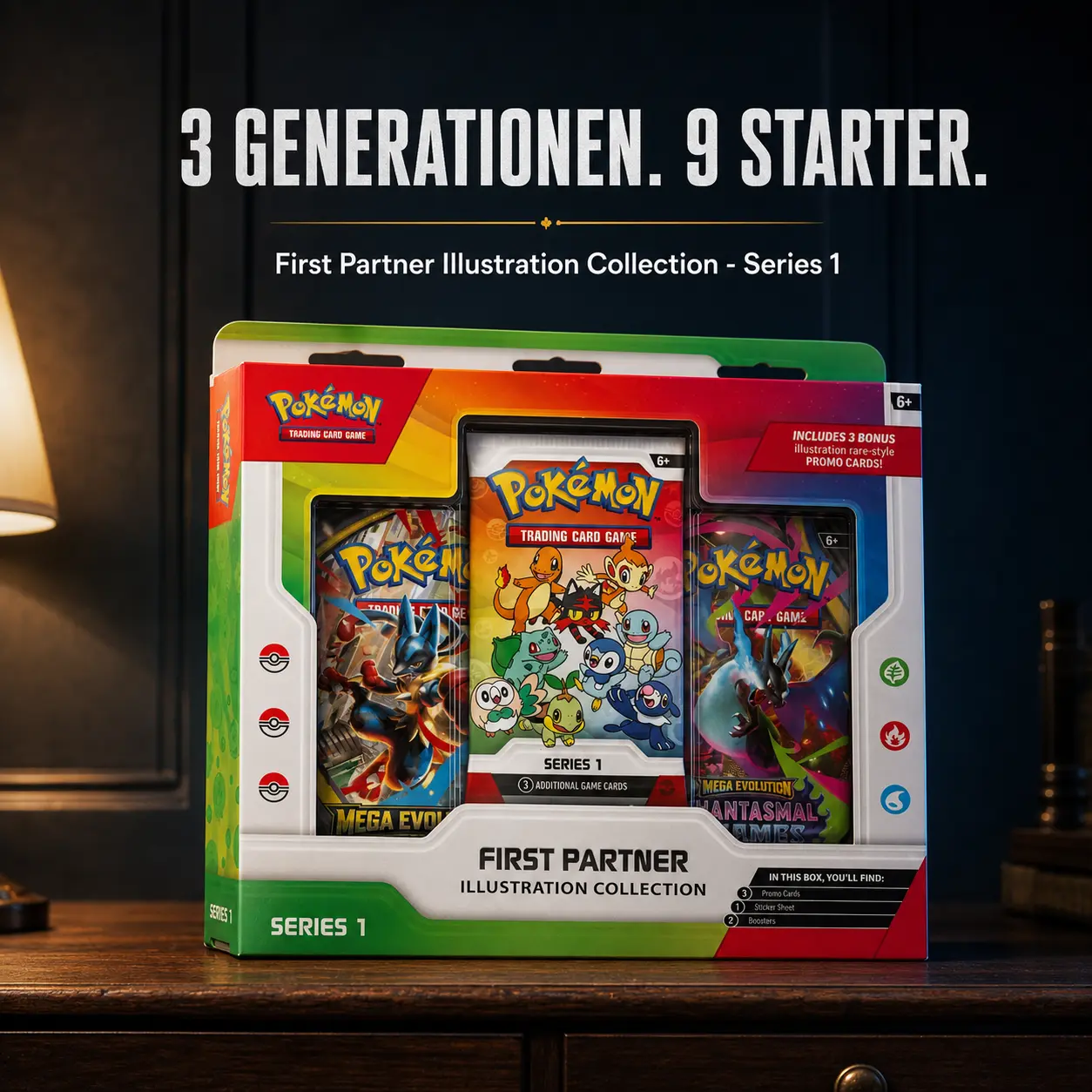 Pokemon First Partner Illustration Collection - Series 1 - Image 6