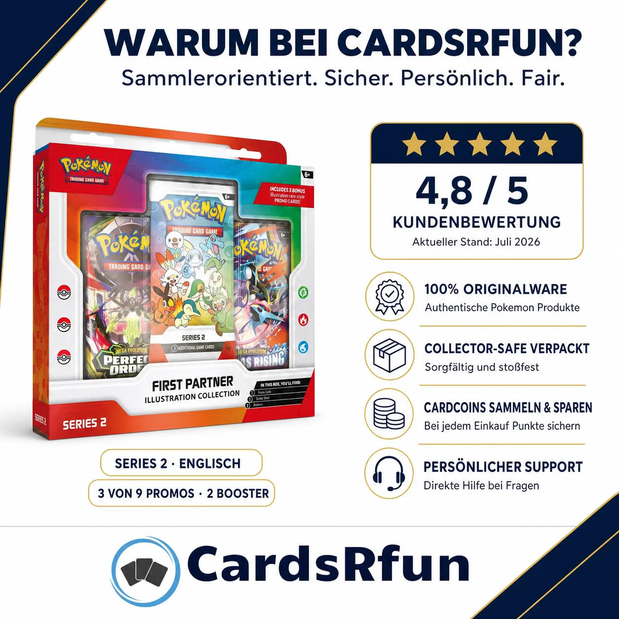 Pokemon First Partner Illustration Collection - Series 2 - Image 5