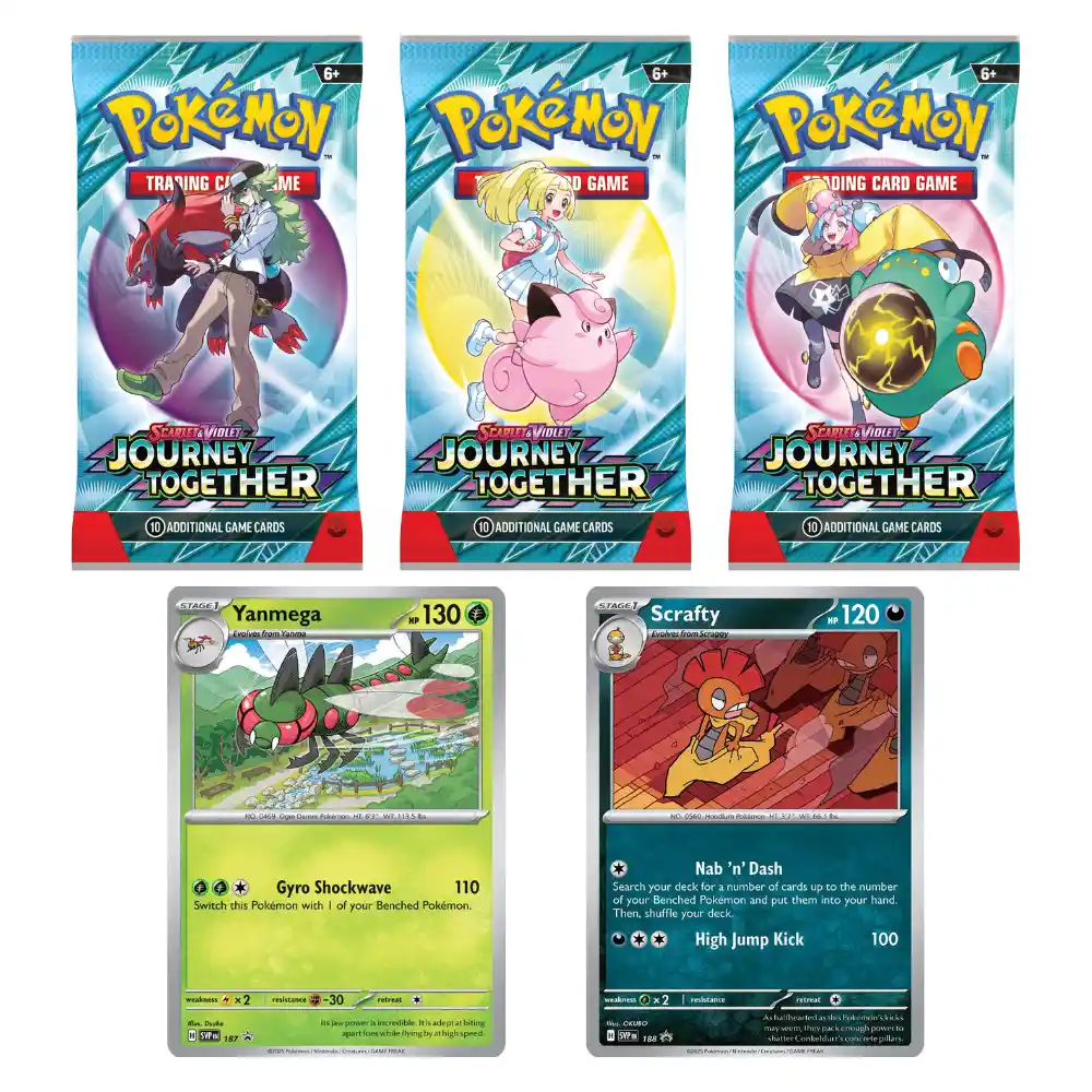 Pokemon Journey Together: 3-Pack Blister - Image 4