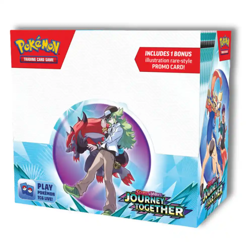 Pokemon Journey Together - Enhanced Booster Display