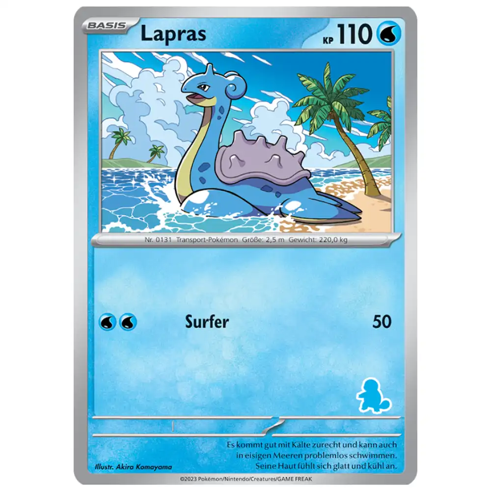 Lapras - Schiggy Stempel - Mein erstes Spiel (DE)
