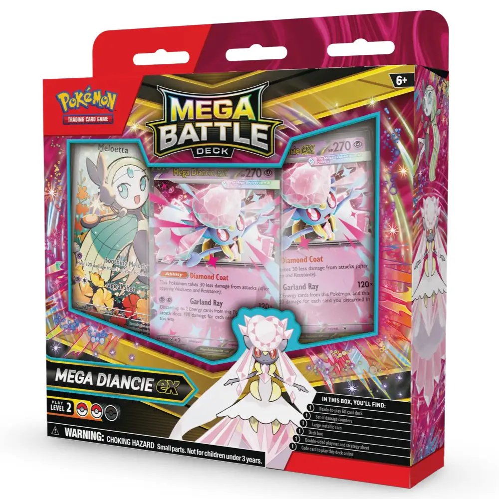Pokemon Mega Battle Deck - Mega Gengar/ Mega Diancie - Image 13