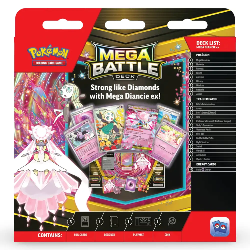 Pokemon Mega Battle Deck - Mega Gengar/ Mega Diancie - Image 15