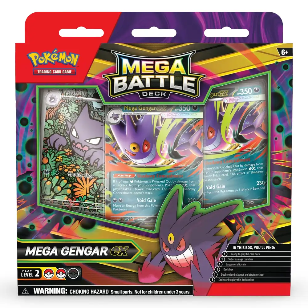 Pokemon Mega Battle Deck - Mega Gengar/ Mega Diancie - Image 7