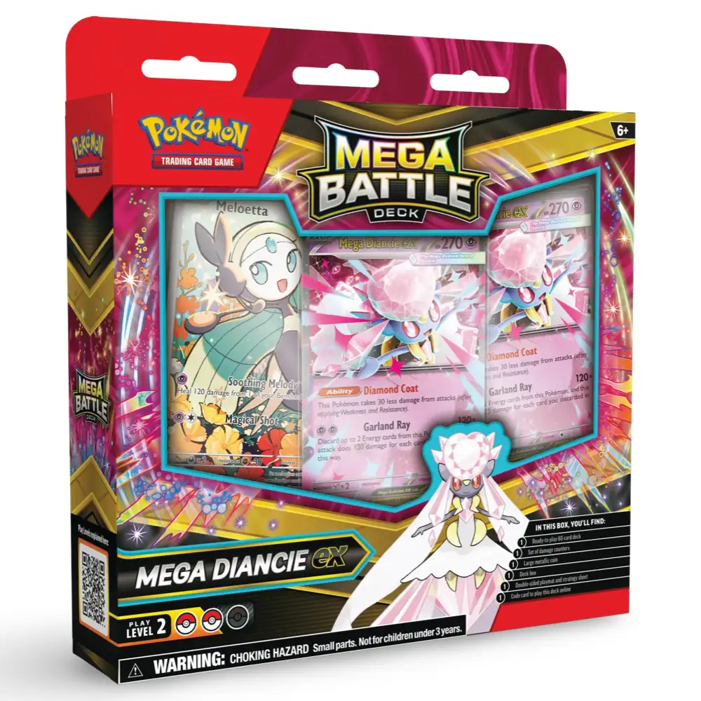 Pokemon Mega Battle Deck - Mega Gengar/ Mega Diancie - Image 9