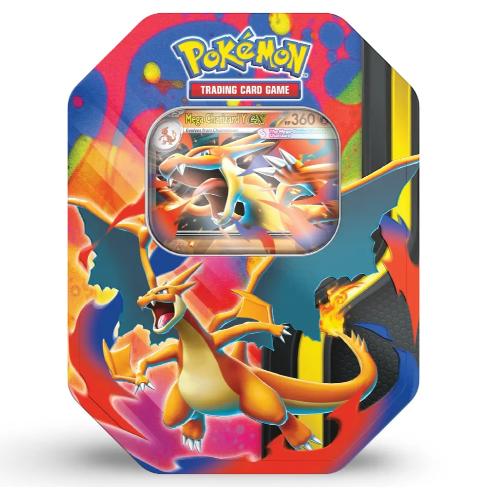 Pokemon Mega Charizard Tin - Image 3