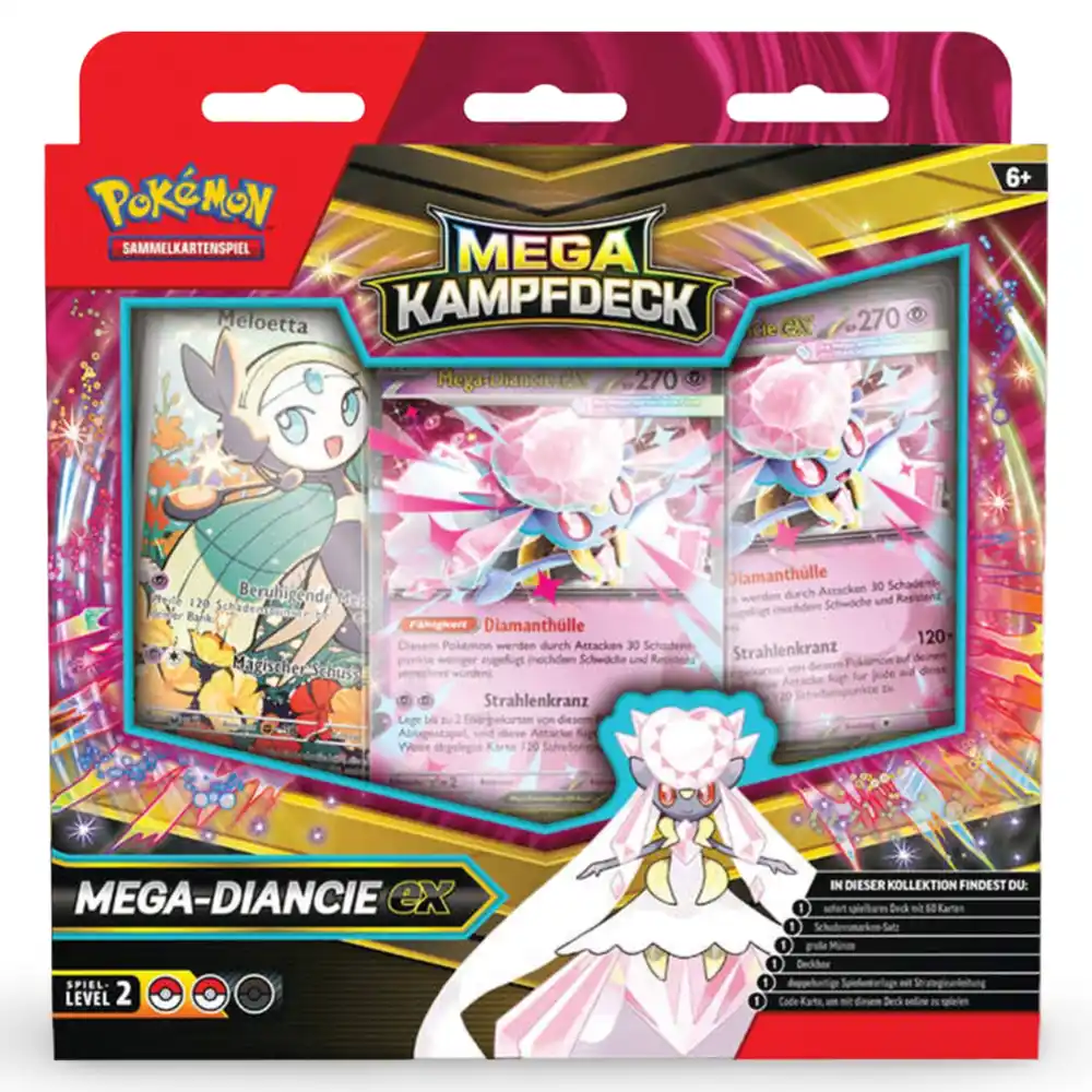 Pokemon Mega Kampfdeck - Mega Gengar/ Mega Diancie (DE) - Image 13