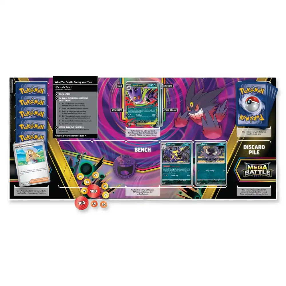 Pokemon Mega Battle Deck - Mega Gengar/ Mega Diancie - Image 5