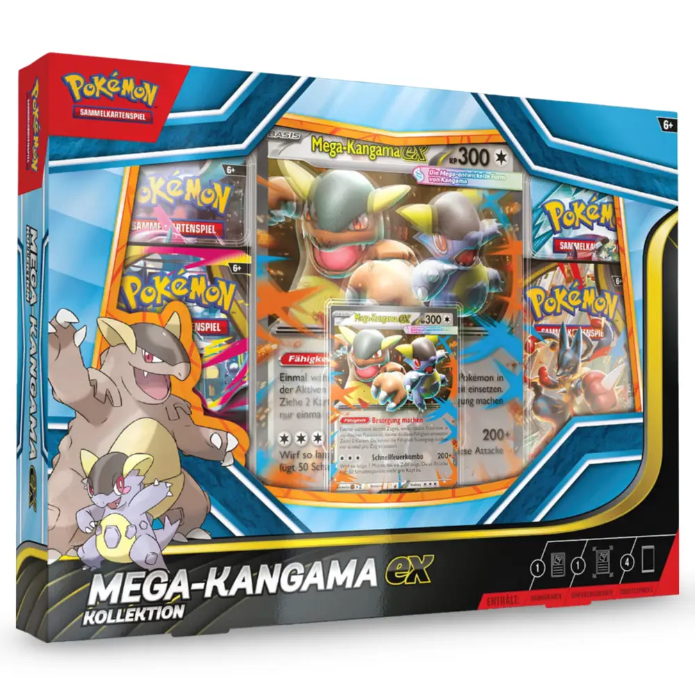 Pokemon Mega Kangama ex Kollektion (DE)