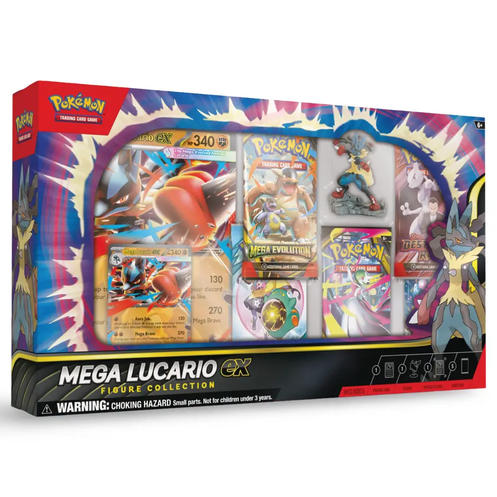 Pokemon Mega Lucario ex Figure Collection