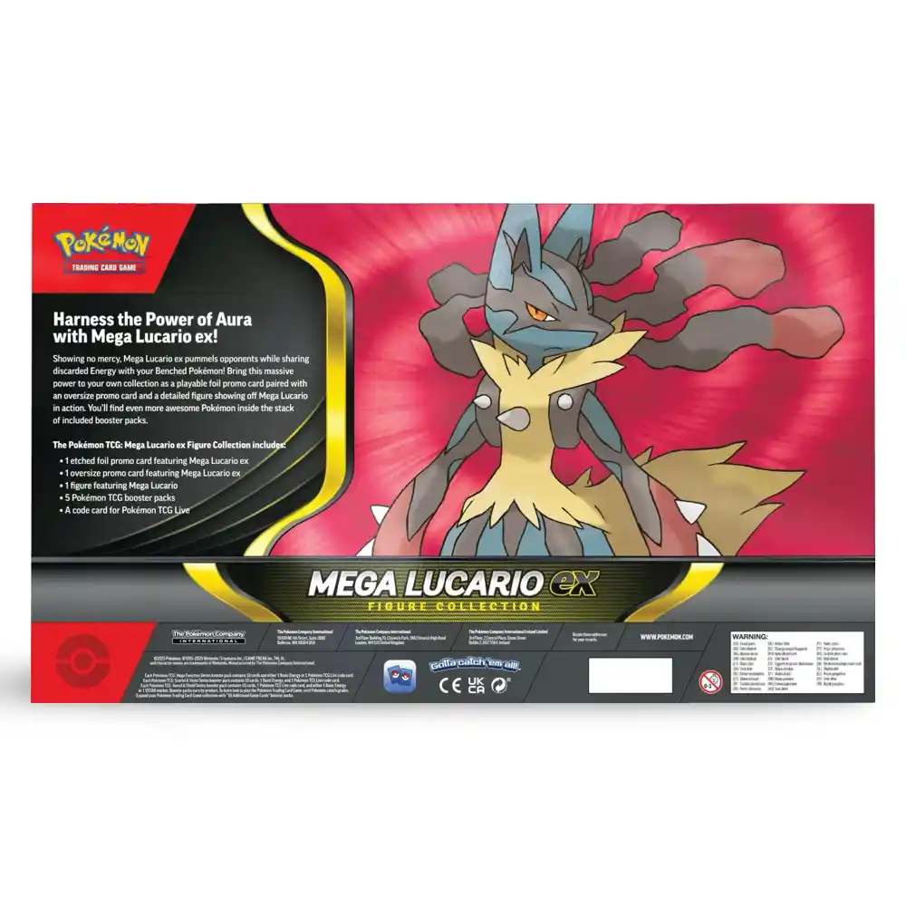 Pokemon Mega Lucario ex Figure Collection - Image 5