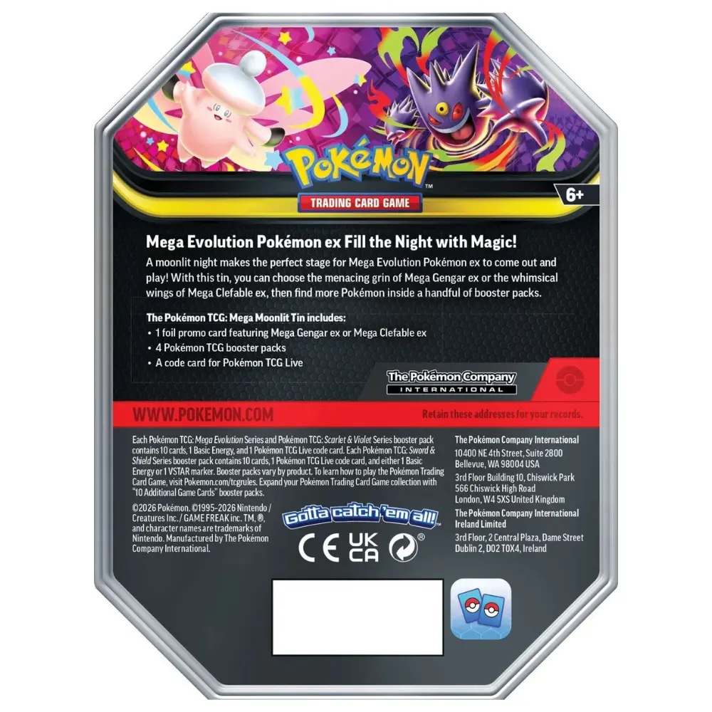 Pokemon Mega Moonlit Tin - Image 7