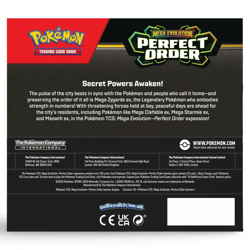 Pokemon Perfect Order - Booster Display - Image 5
