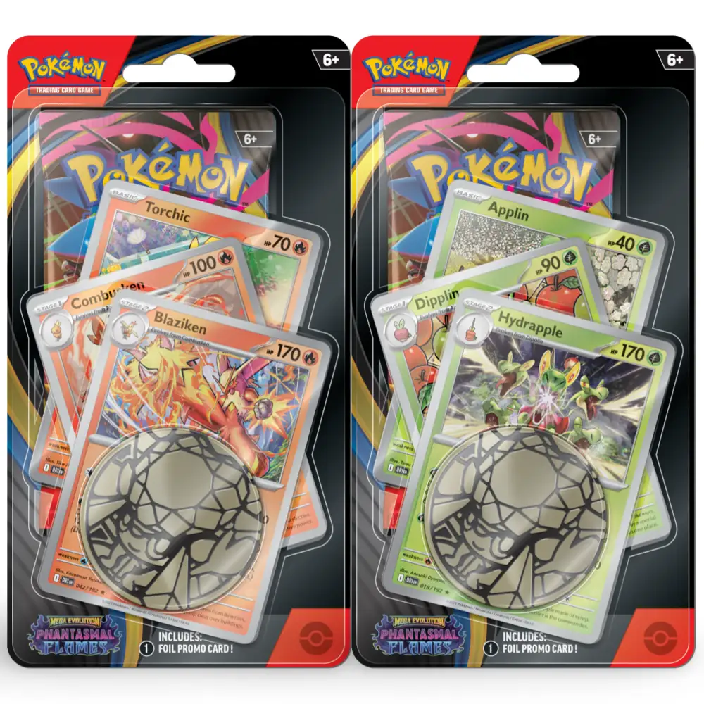 Pokemon Phantasmal Flames: 1-Pack Premium Blister