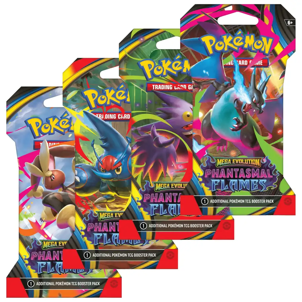 Pokemon Phantasmal Flames- Sleeved Booster