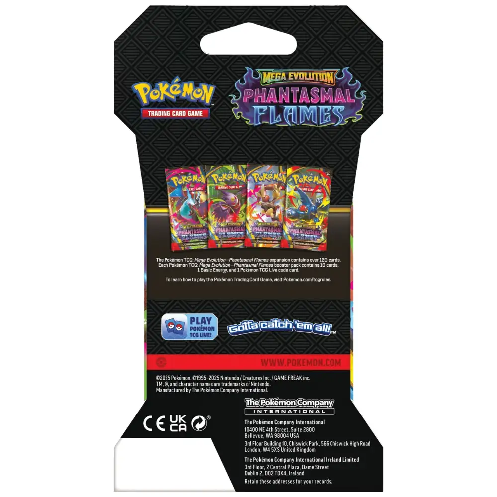 Pokemon Phantasmal Flames- Sleeved Booster - Image 6