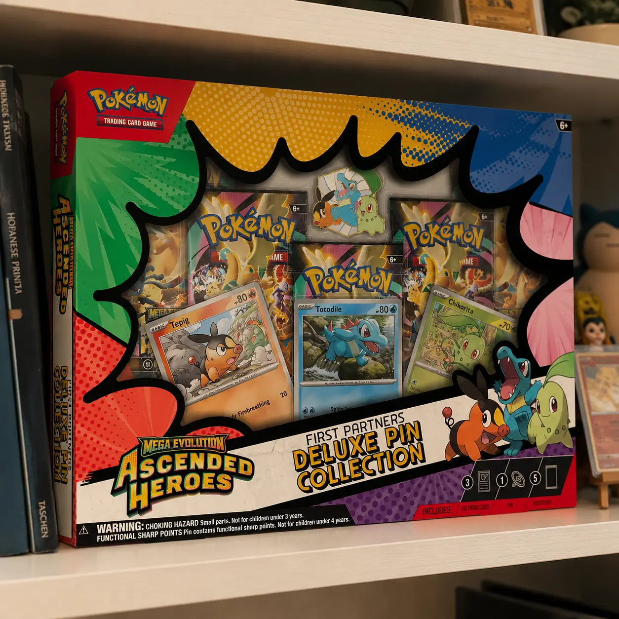 Pokemon Ascended Heroes - First Partner Deluxe Pin Collection - Image 3