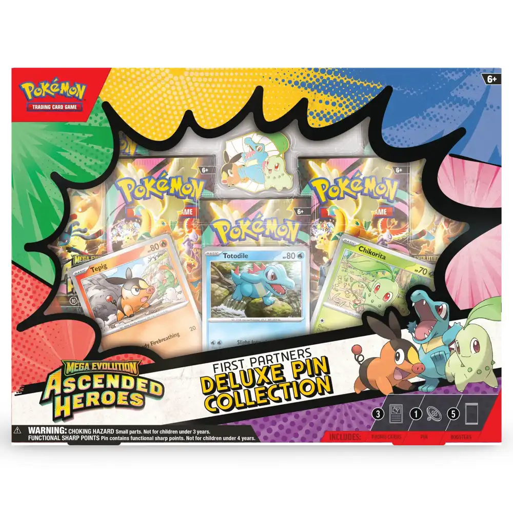 Pokemon Ascended Heroes - First Partner Deluxe Pin Collection - Image 4