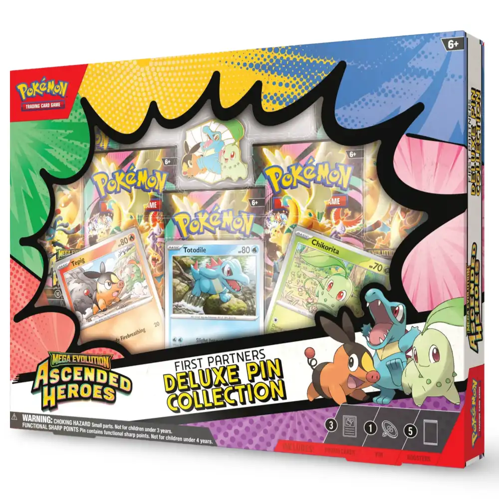 Pokemon Ascended Heroes - First Partner Deluxe Pin Collection - Image 5
