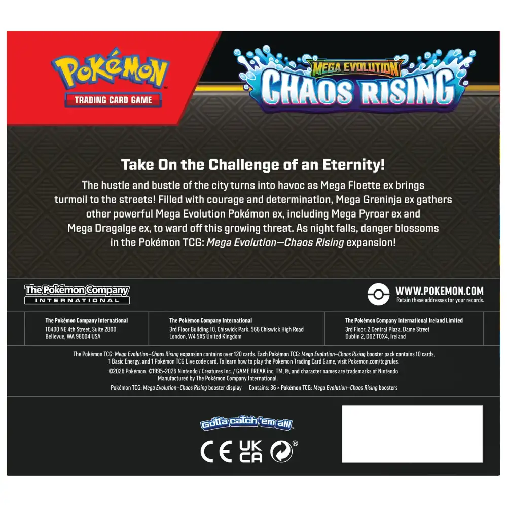 Pokemon Chaos Rising - Booster Display - Image 5