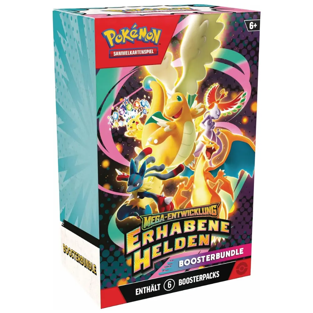 Pokemon Erhabene Helden - Booster Bundle (DE) (B-Ware) - Image 3