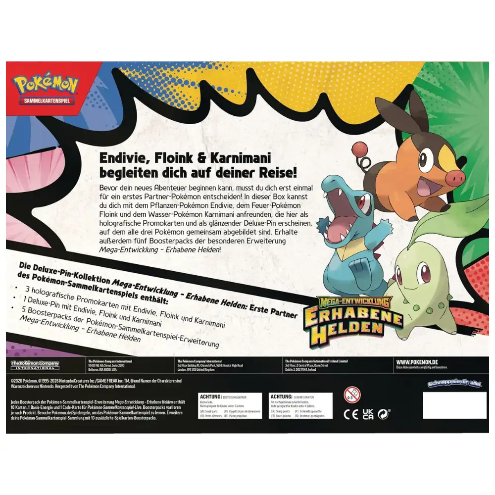Pokemon Erhabene Helden - Erste Partner Deluxe Pin Kollektion (DE) - Image 5