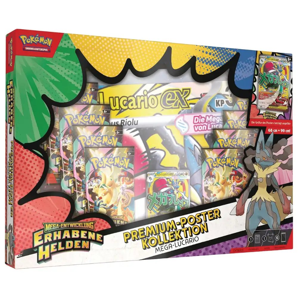 Pokemon Erhabene Helden - Premium Poster Kollektion (DE) (B-Ware) - Image 5