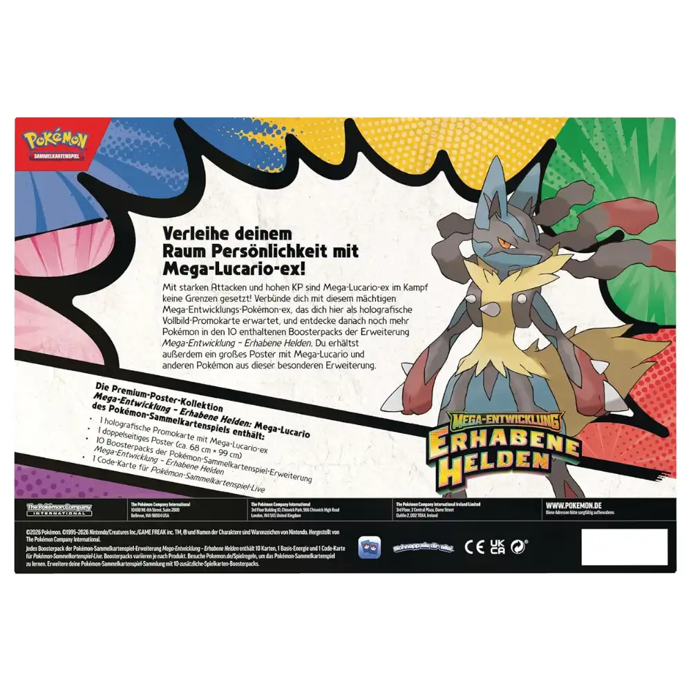 Pokemon Erhabene Helden - Premium Poster Kollektion (DE) (B-Ware) - Image 7