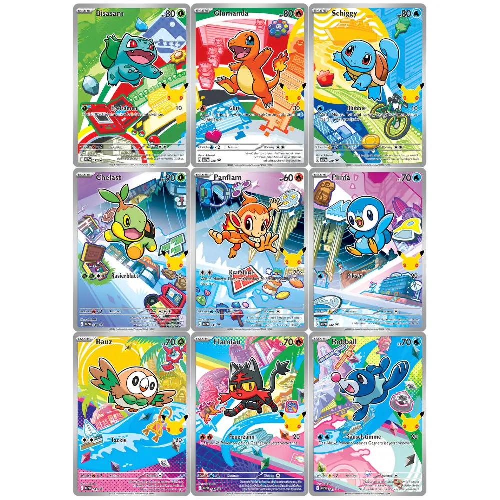 Pokemon Erste Partner Illustrations-Kollektion - Series 1 (DE) - Image 4