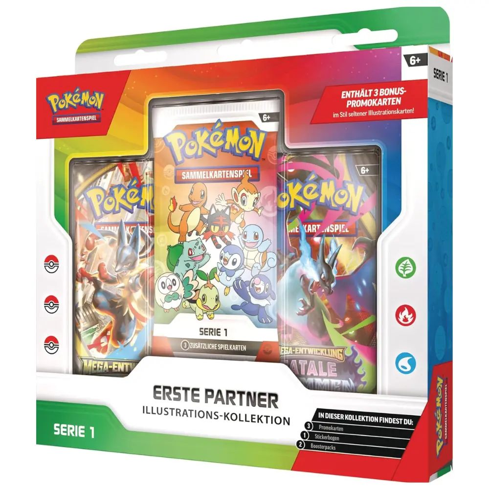Pokemon Erste Partner Illustrations-Kollektion - Series 1 (DE) - Image 6