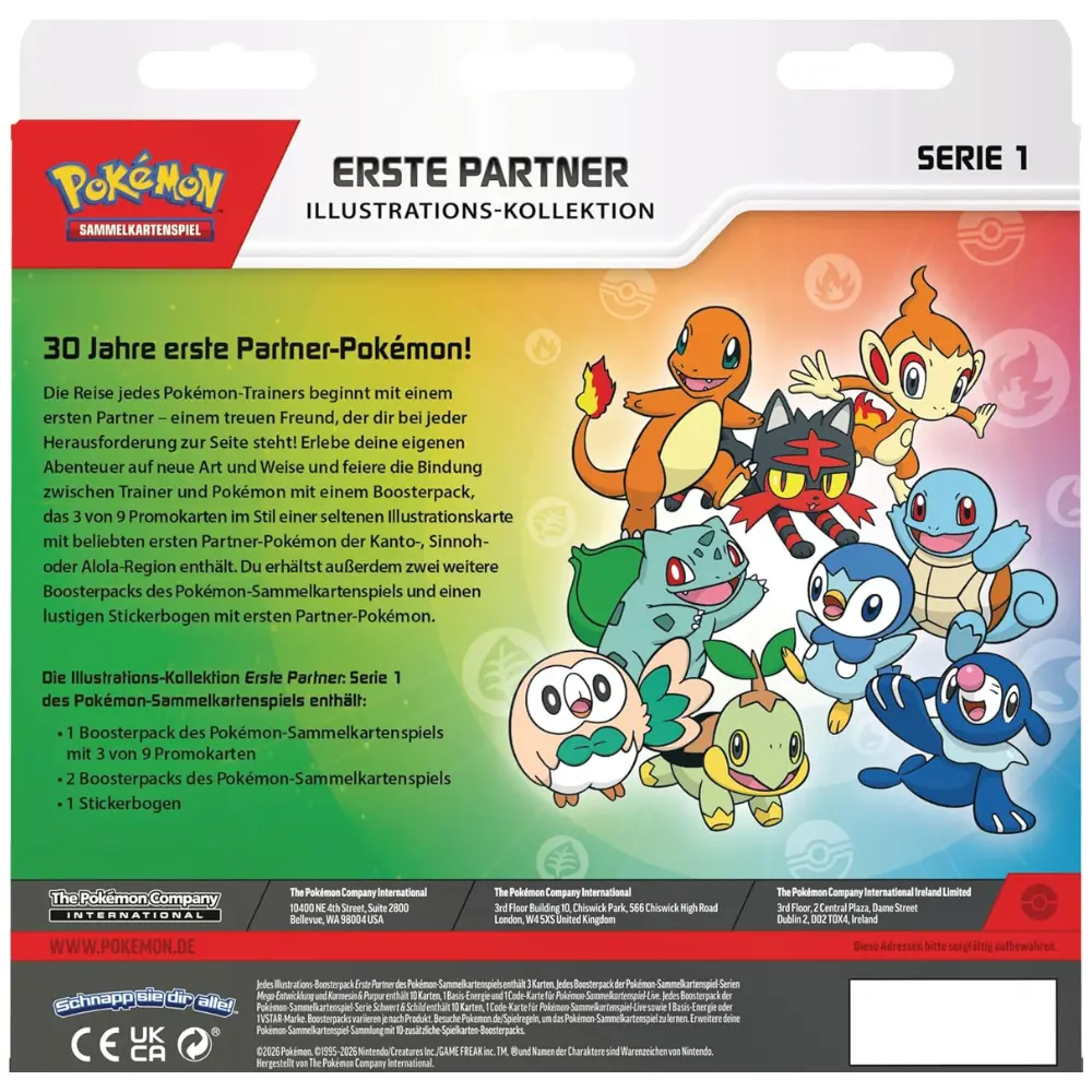 Pokemon Erste Partner Illustrations-Kollektion - Series 1 (DE) - Image 8