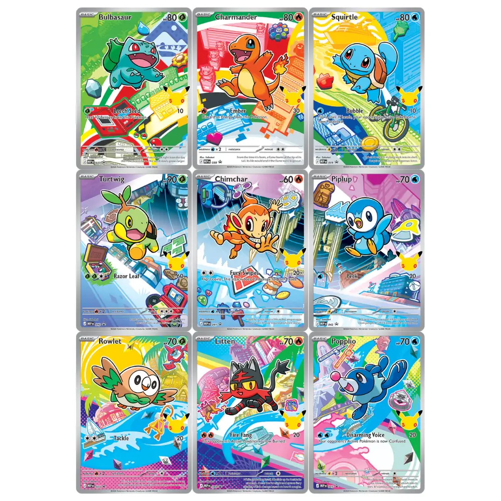 Pokemon First Partner Illustration Collection - Series 1 - Image 3